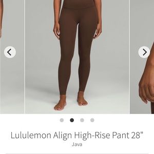 Lululemon Aligns - Java